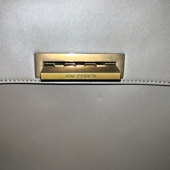 ZAC Zac Posen Eartha genuine leather Shoulder handbag satchel purse - Picture 6 of 10